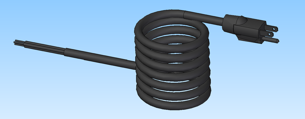 CORDSET 120V 18/3 SJOW 5-15P