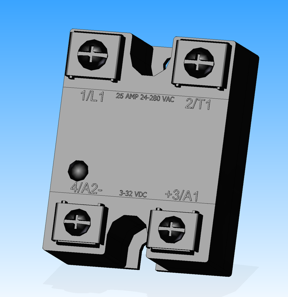 RELAY SS 25A 3-32VDC INPUT