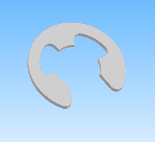 [70693] RETAINING RING EXT 0.500 E