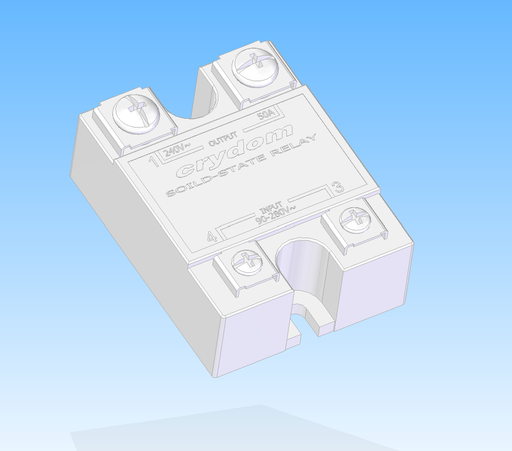 [84368] RELAY SS 50A 90-280VAC INPUT