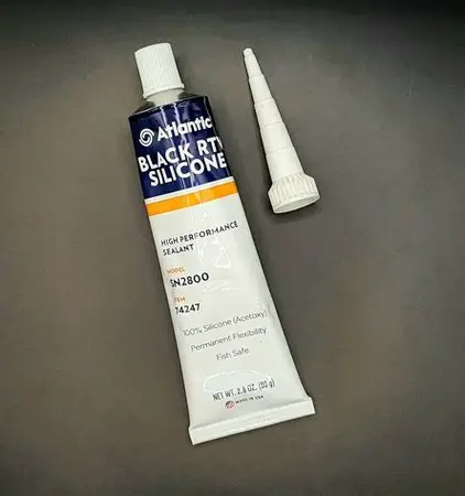 [10025] ADHESIVE RTV BLK 2.8OZ