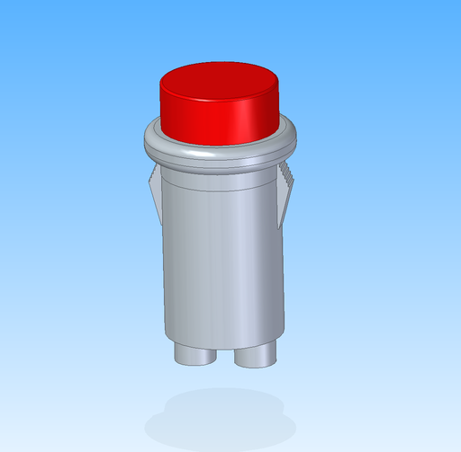 [14233] LAMP ID RED 120V 1/2" HOLE